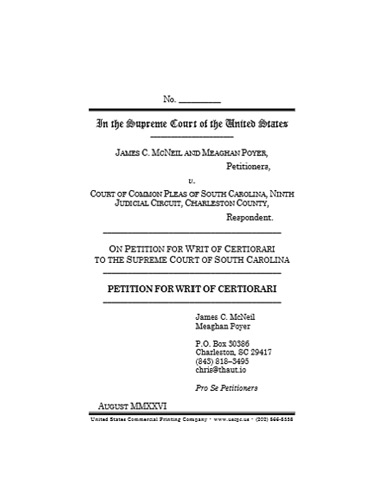 Formal Public Announcement of Scannergate Filing Scan Quality Testing Portal for Pro Se in South Carolina